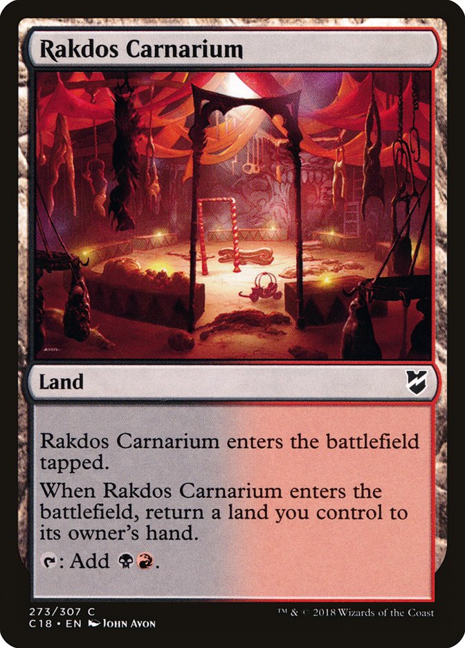 Rakdos Carnarium [Commander 2018] | Good Games Morley
