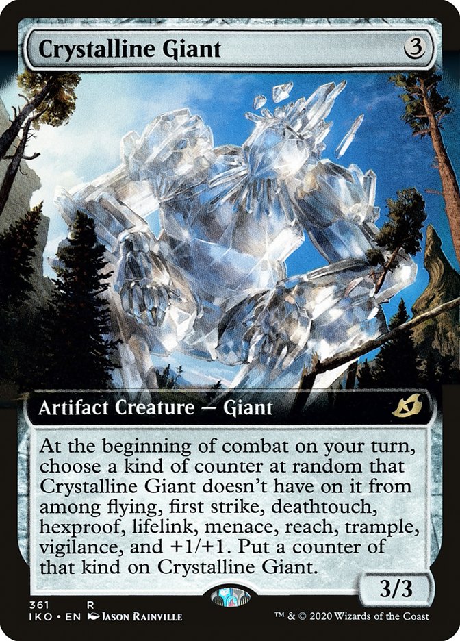 Crystalline Giant (Extended Art) [Ikoria: Lair of Behemoths] | Good Games Morley