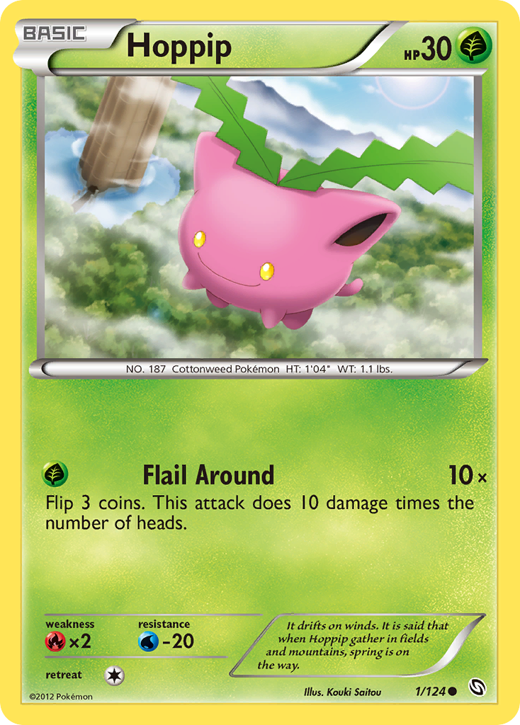 Hoppip (1/124) [Black & White: Dragons Exalted] | Good Games Morley