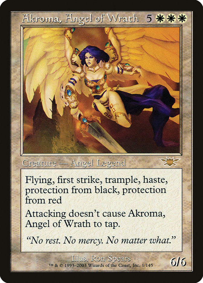 Akroma, Angel of Wrath [Legions] | Good Games Morley