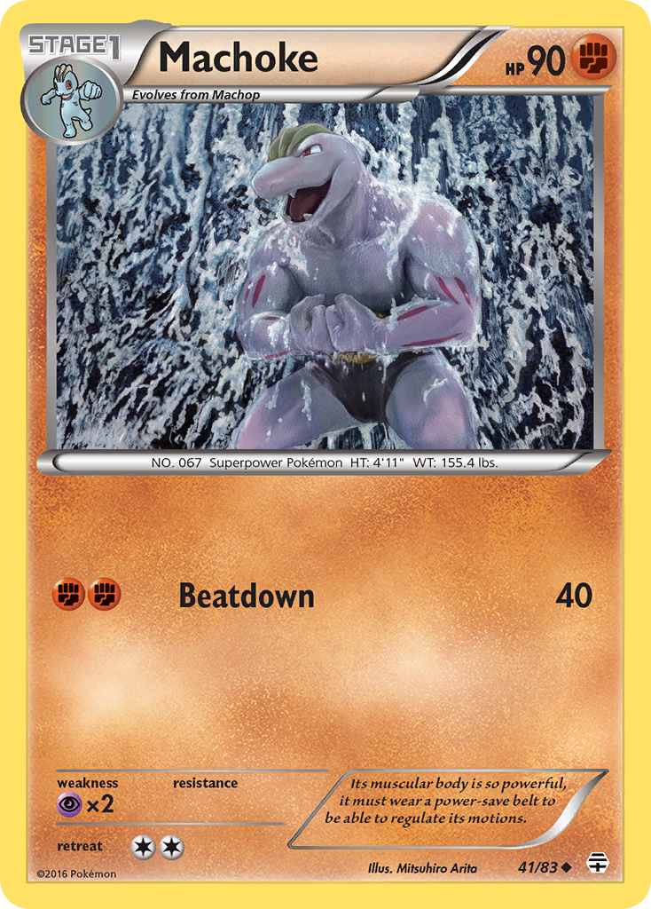 Machoke (41/83) [XY: Generations] | Good Games Morley