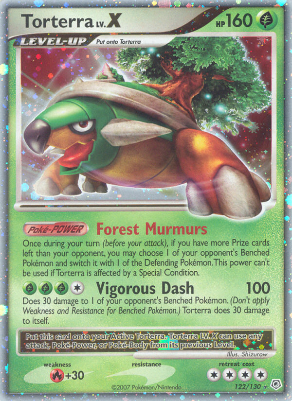 Torterra LV.X (122/130) [Diamond & Pearl: Base Set] | Good Games Morley