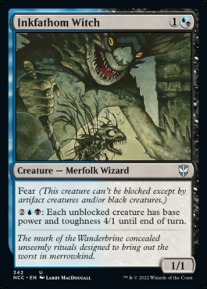 Inkfathom Witch [Streets of New Capenna Commander] | Good Games Morley