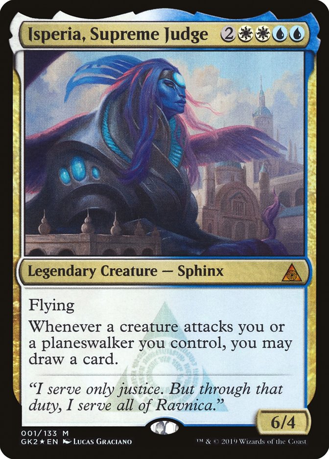 Isperia, Supreme Judge [Ravnica Allegiance Guild Kit] | Good Games Morley