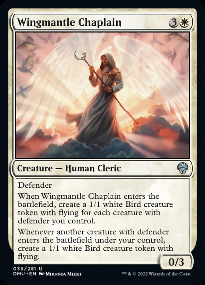 Wingmantle Chaplain [Dominaria United] | Good Games Morley