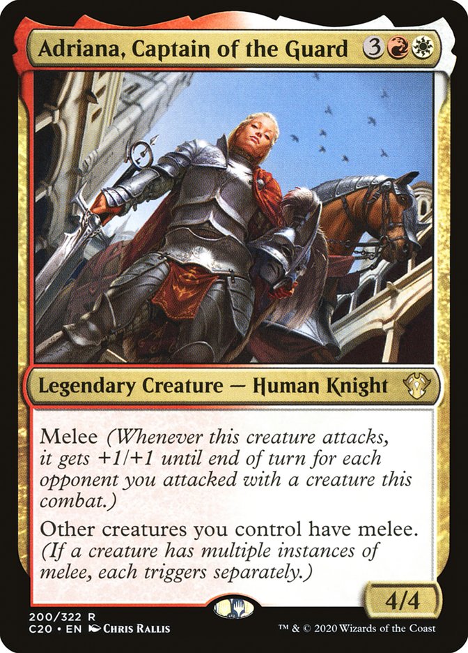 Adriana, Captain of the Guard [Commander 2020] | Good Games Morley