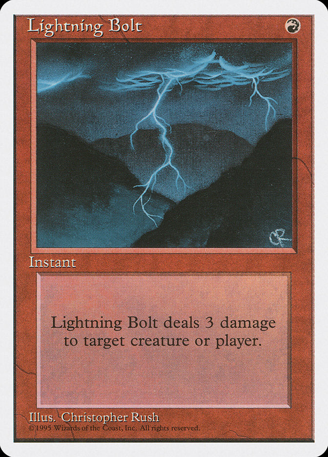 Lightning Bolt [Fourth Edition] | Good Games Morley