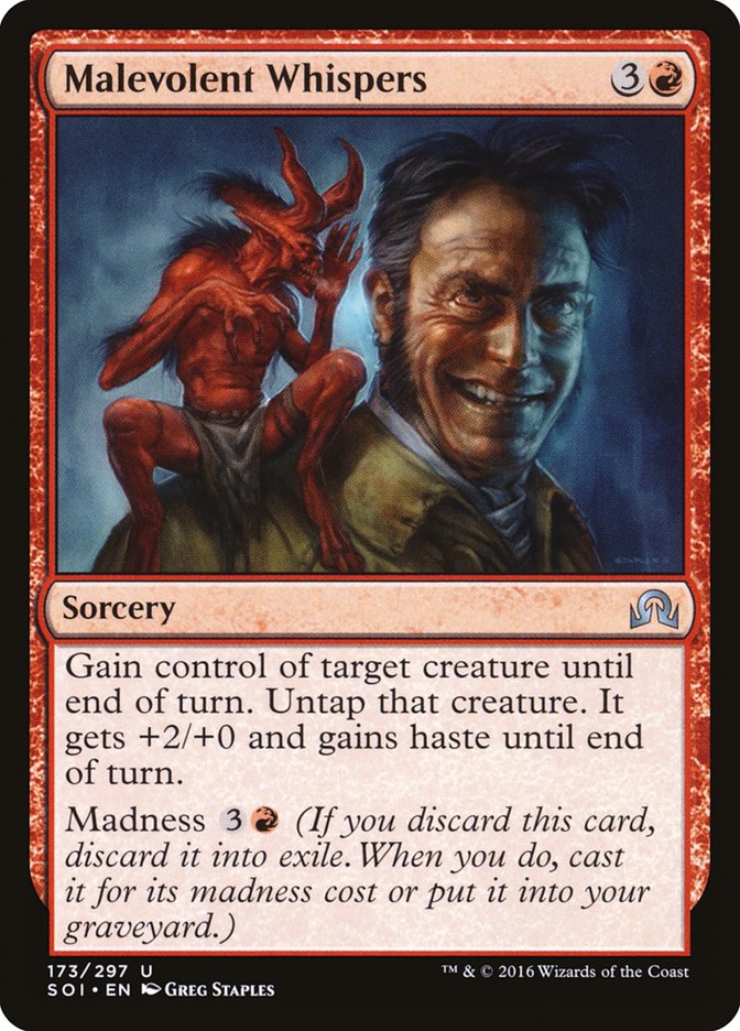 Malevolent Whispers [Shadows over Innistrad] | Good Games Morley