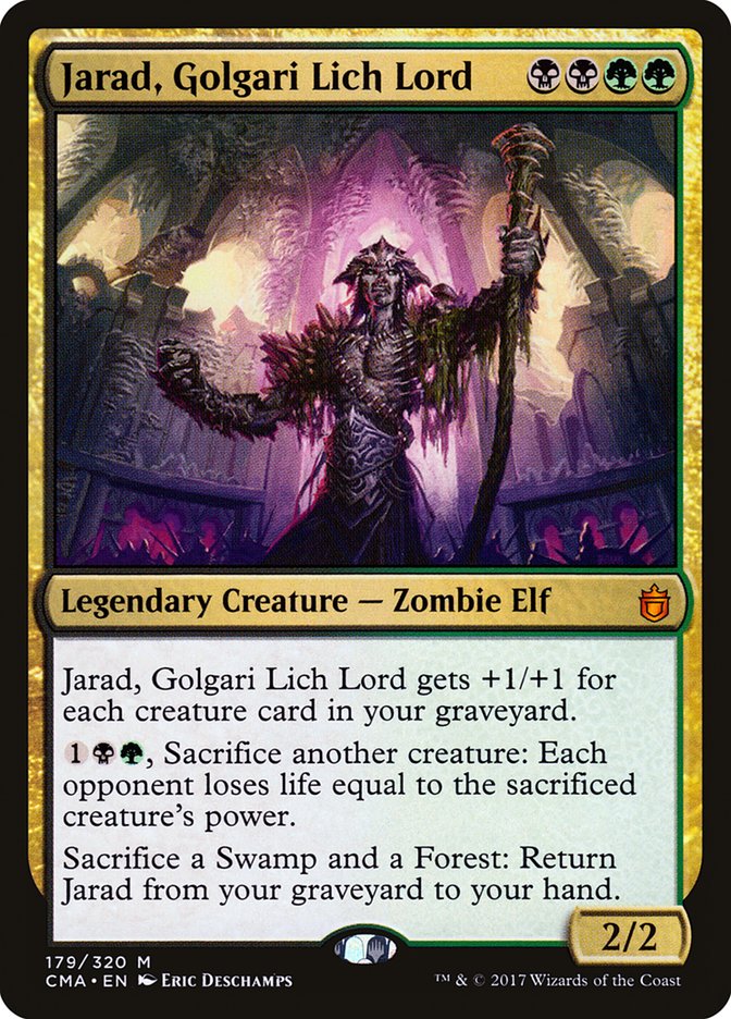 Jarad, Golgari Lich Lord [Commander Anthology] | Good Games Morley