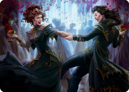 Falkenrath Celebrants 1 Art Card [Innistrad: Crimson Vow Art Series] | Good Games Morley