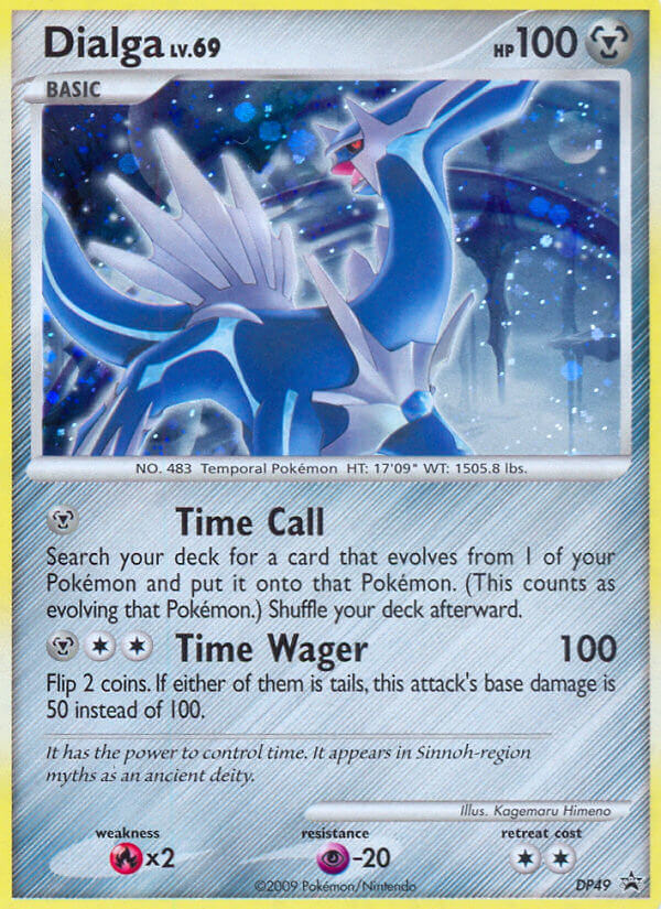 Dialga LV.69 (DP49) [Diamond & Pearl: Black Star Promos] | Good Games Morley
