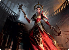 Bloodthirsty Adversary Art Card [Innistrad: Midnight Hunt Art Series] | Good Games Morley