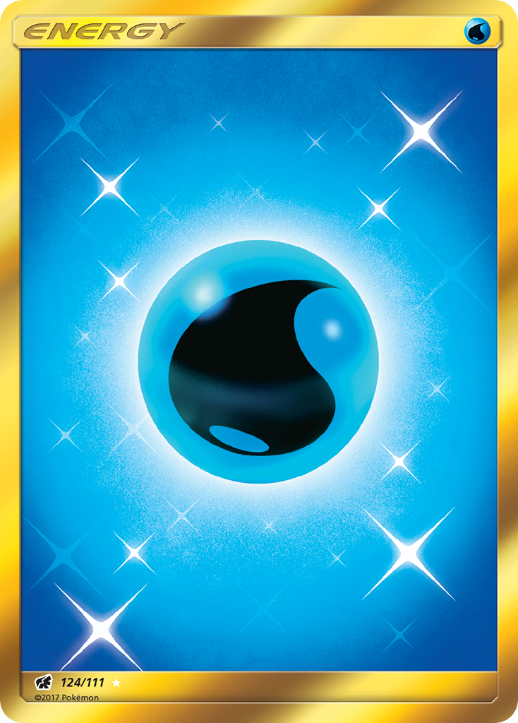 Water Energy (124/111) [Sun & Moon: Crimson Invasion] | Good Games Morley