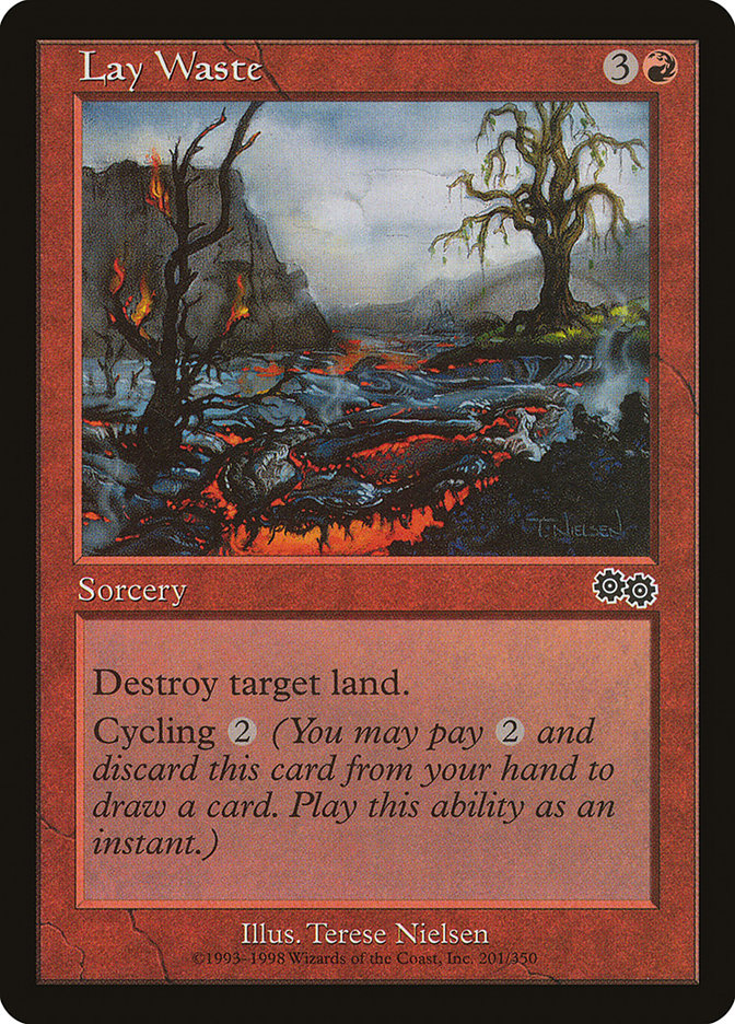 Lay Waste [Urza's Saga] | Good Games Morley