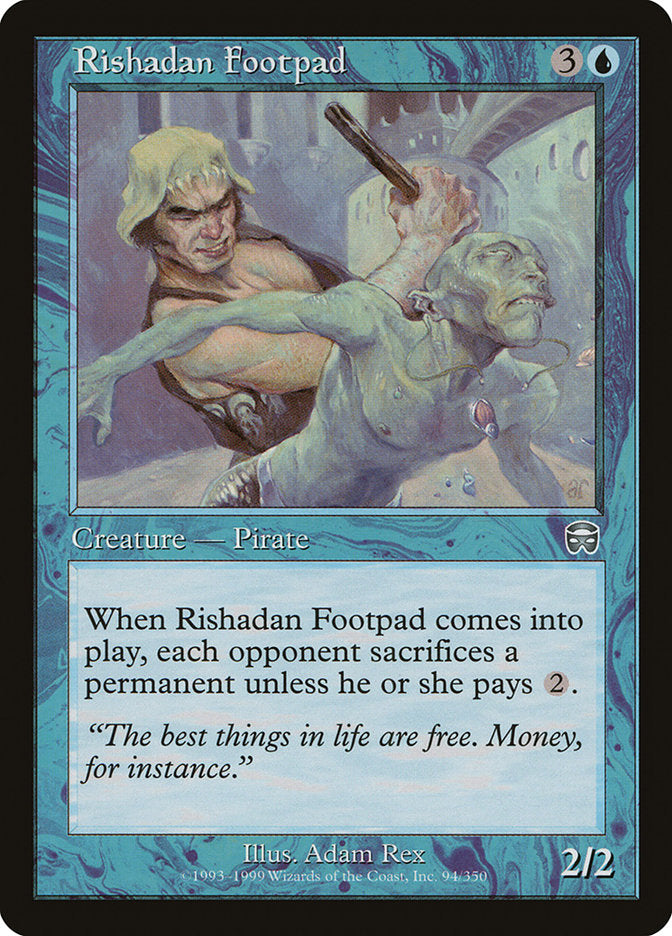 Rishadan Footpad [Mercadian Masques] | Good Games Morley