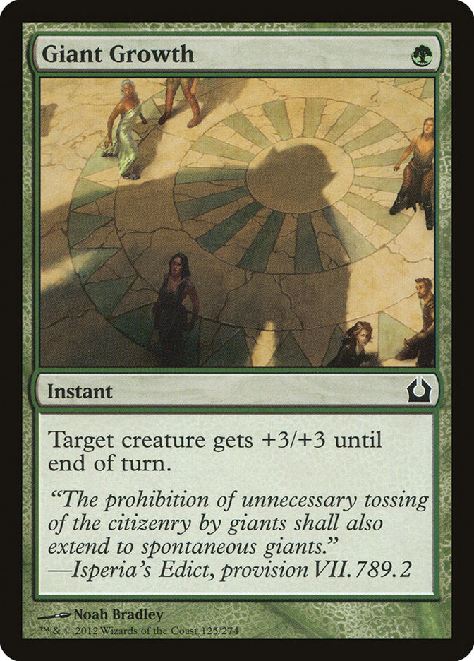 Giant Growth [Return to Ravnica] | Good Games Morley