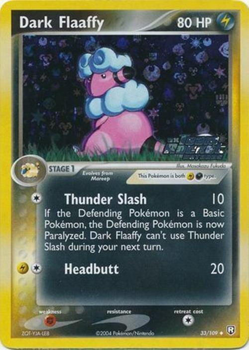 Dark Flaaffy (33/109) (Stamped) [EX: Team Rocket Returns] | Good Games Morley