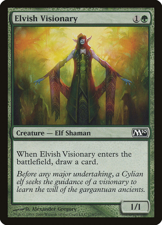 Elvish Visionary [Magic 2010] | Good Games Morley
