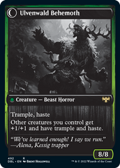 Ulvenwald Oddity // Ulvenwald Behemoth [Innistrad: Double Feature] | Good Games Morley