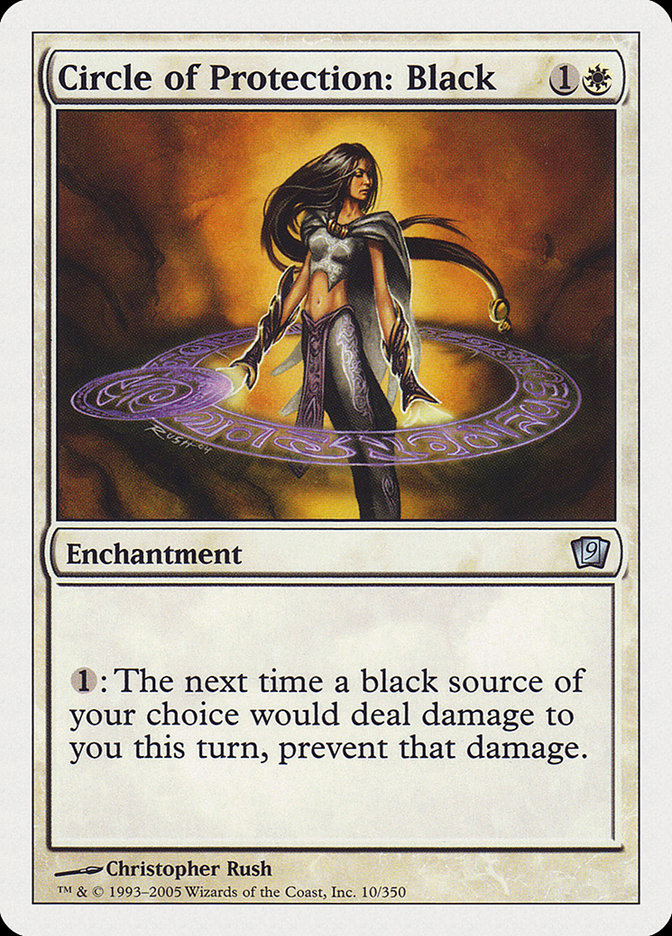Circle of Protection: Black [Ninth Edition] | Good Games Morley