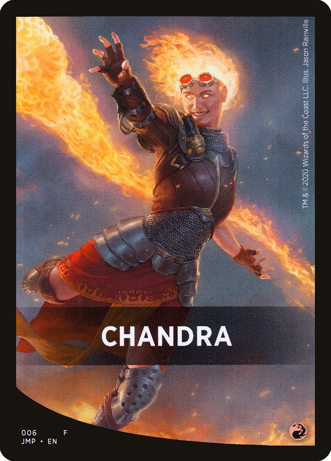 Chandra Theme Card [Jumpstart Front Cards] | Good Games Morley