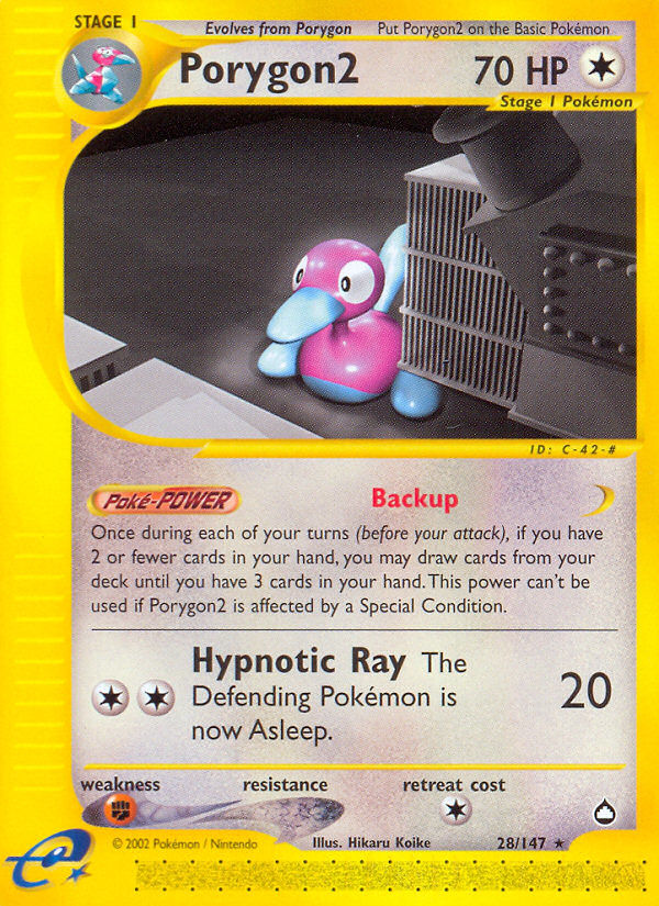 Porygon2 (28/147) [Aquapolis] | Good Games Morley