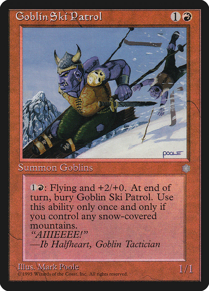 Goblin Ski Patrol [Ice Age] | Good Games Morley