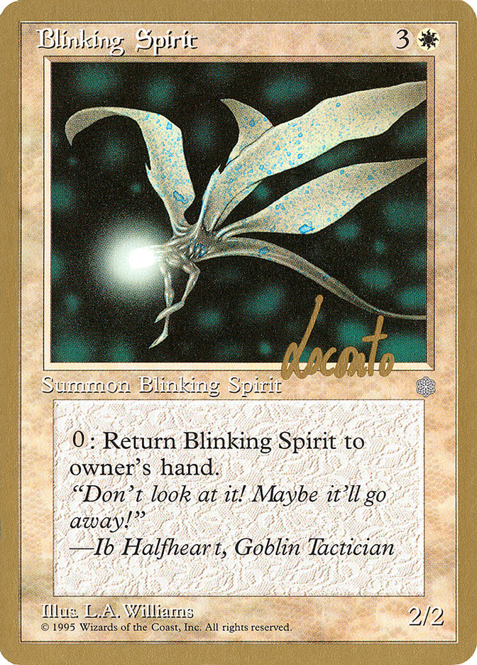 Blinking Spirit (Michael Loconto) [Pro Tour Collector Set] | Good Games Morley