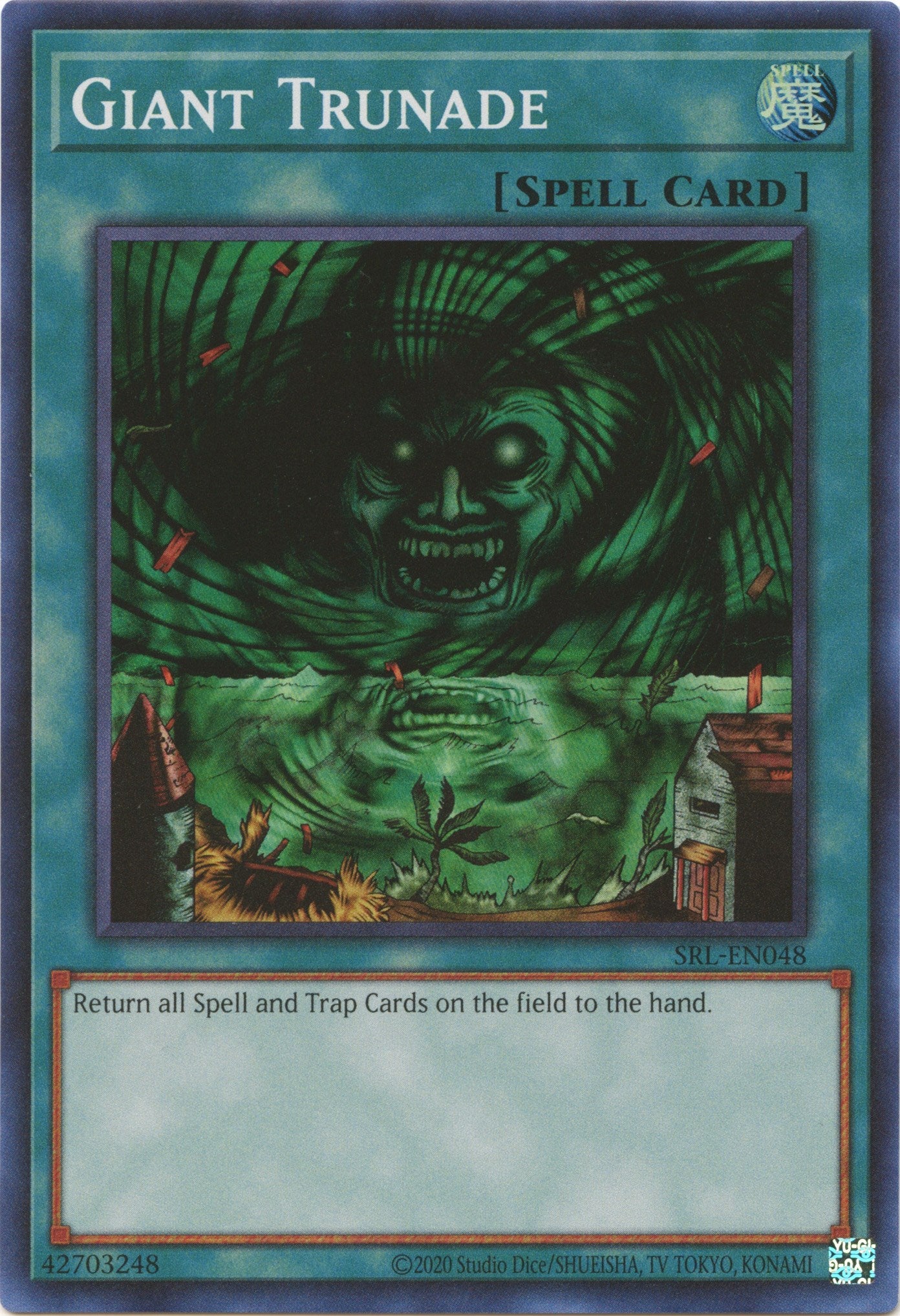 Giant Trunade (25th Anniversary) [SRL-EN048] Super Rare | Good Games Morley