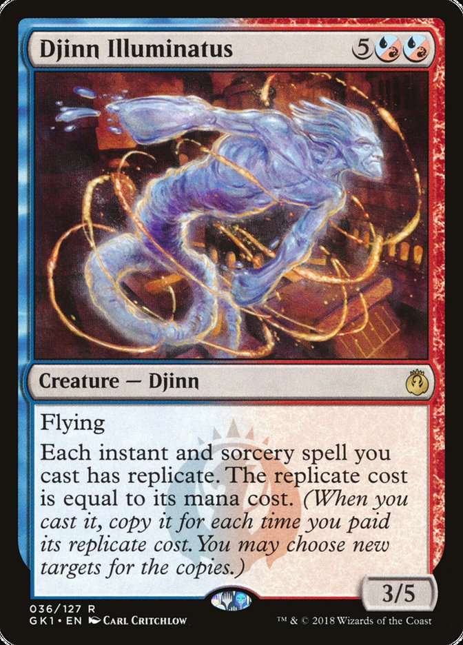Djinn Illuminatus [Guilds of Ravnica Guild Kit] | Good Games Morley