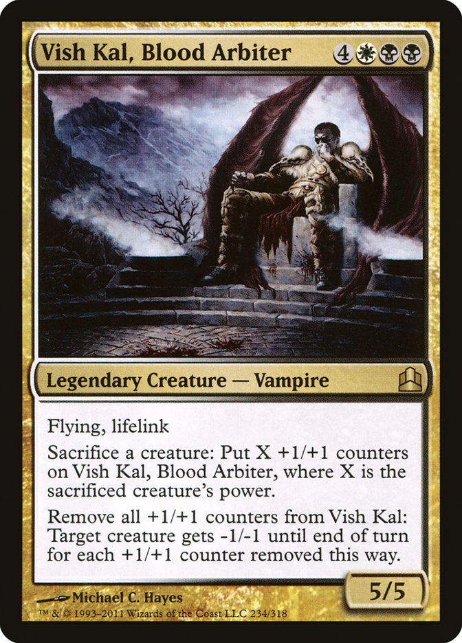 Vish Kal, Blood Arbiter [Commander 2011] | Good Games Morley