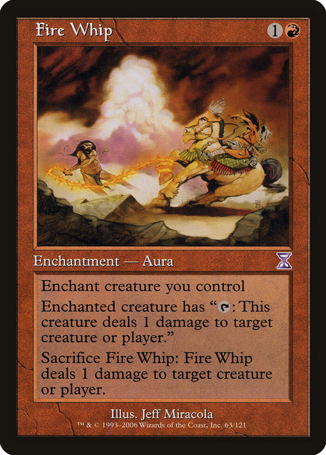 Fire Whip [Time Spiral Timeshifted] | Good Games Morley