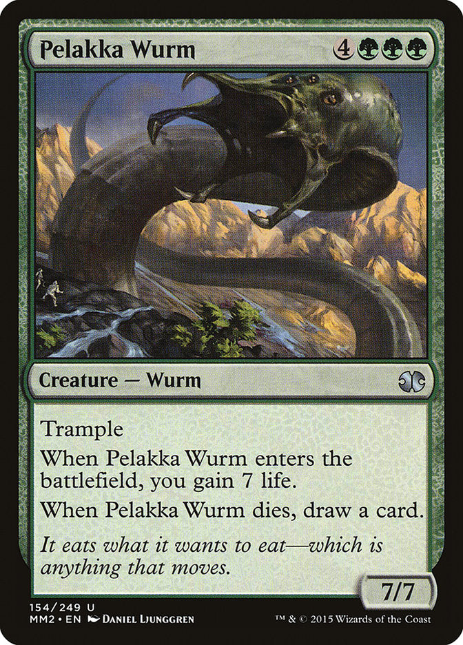 Pelakka Wurm [Modern Masters 2015] | Good Games Morley