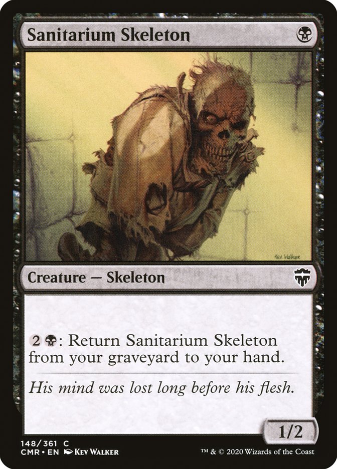 Sanitarium Skeleton [Commander Legends] | Good Games Morley