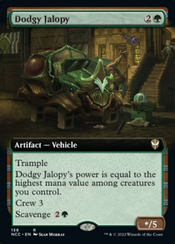 Dodgy Jalopy (Extended Art) [Streets of New Capenna Commander] | Good Games Morley