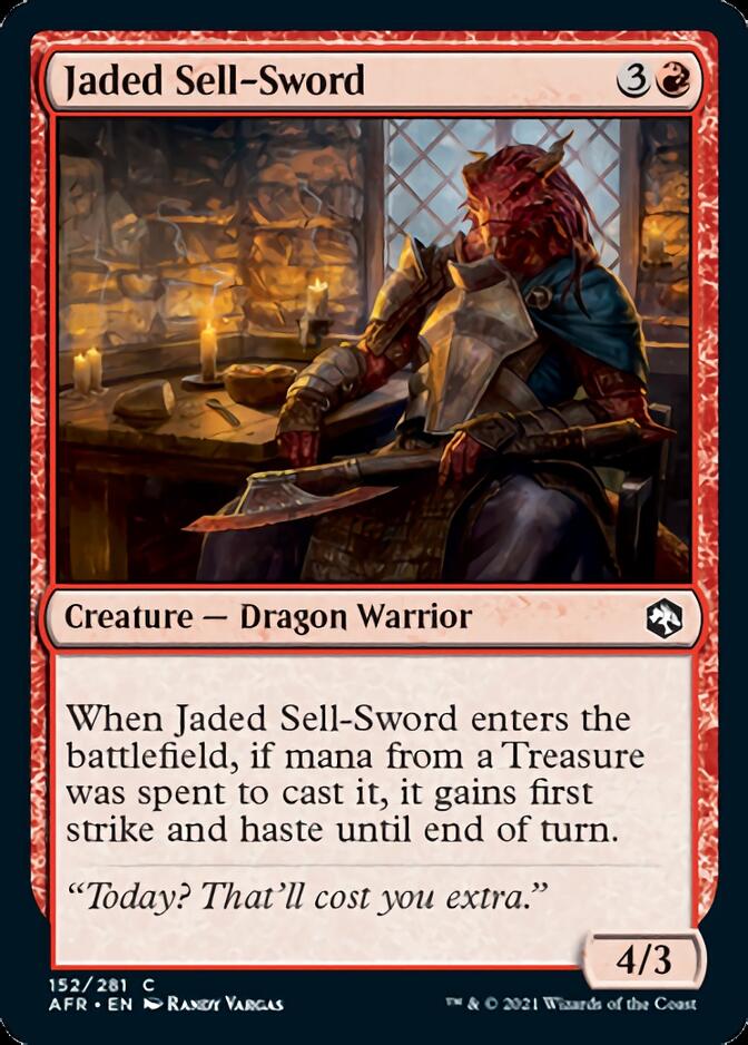 Jaded Sell-Sword [Dungeons & Dragons: Adventures in the Forgotten Realms] | Good Games Morley