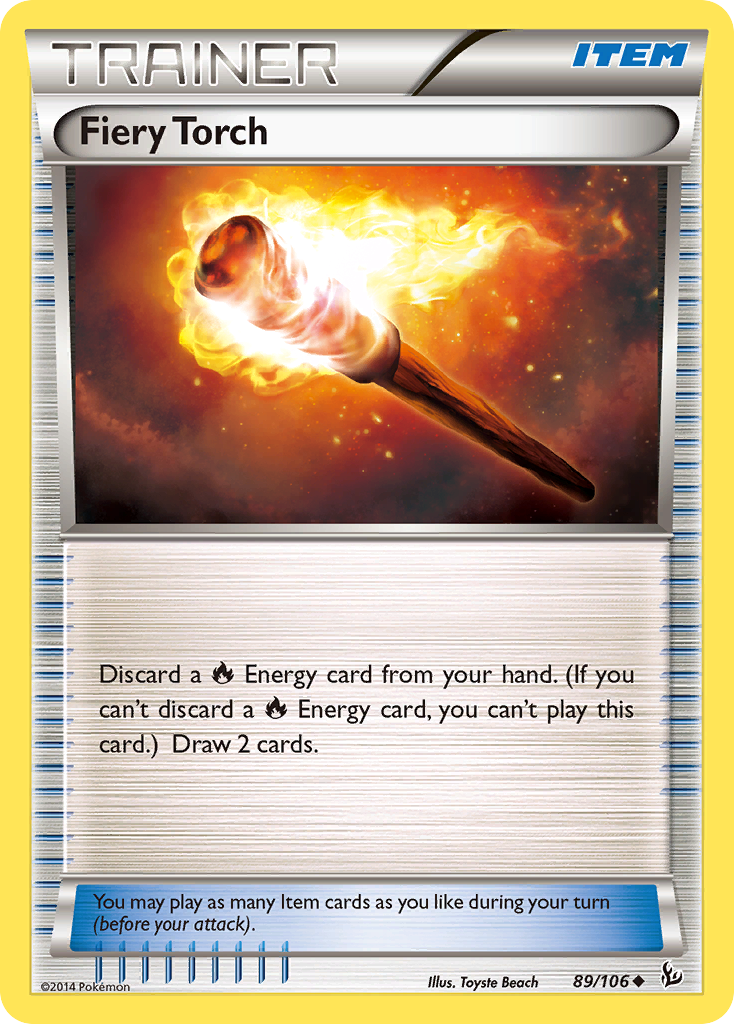 Fiery Torch (89/106) [XY: Flashfire] | Good Games Morley