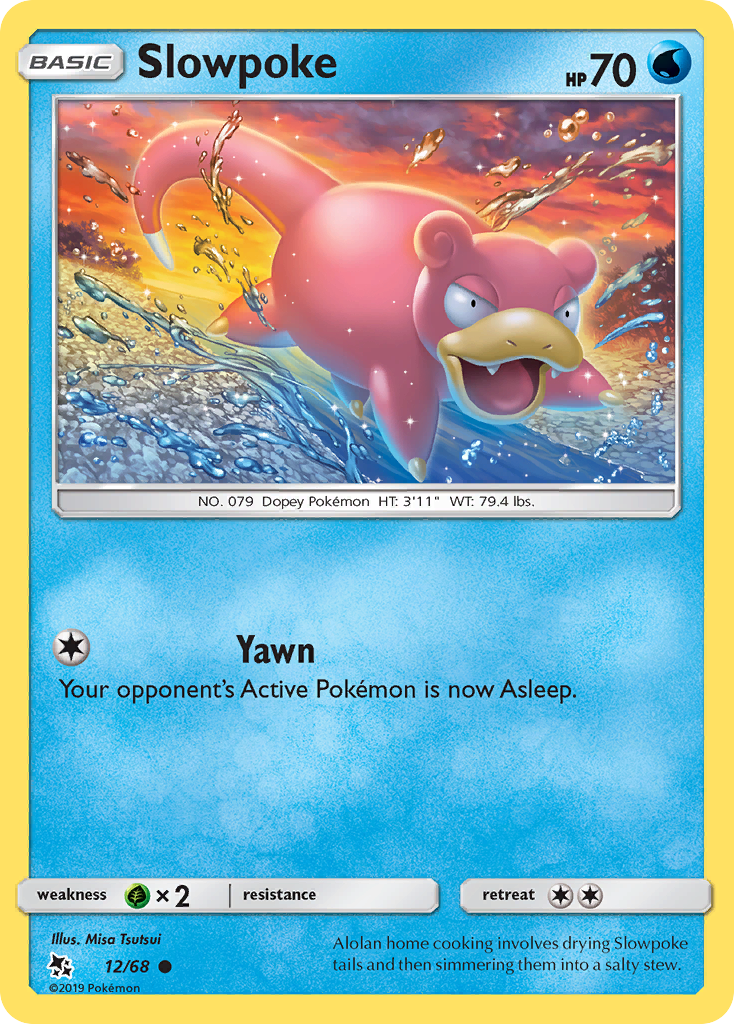 Slowpoke (12/68) [Sun & Moon: Hidden Fates] | Good Games Morley