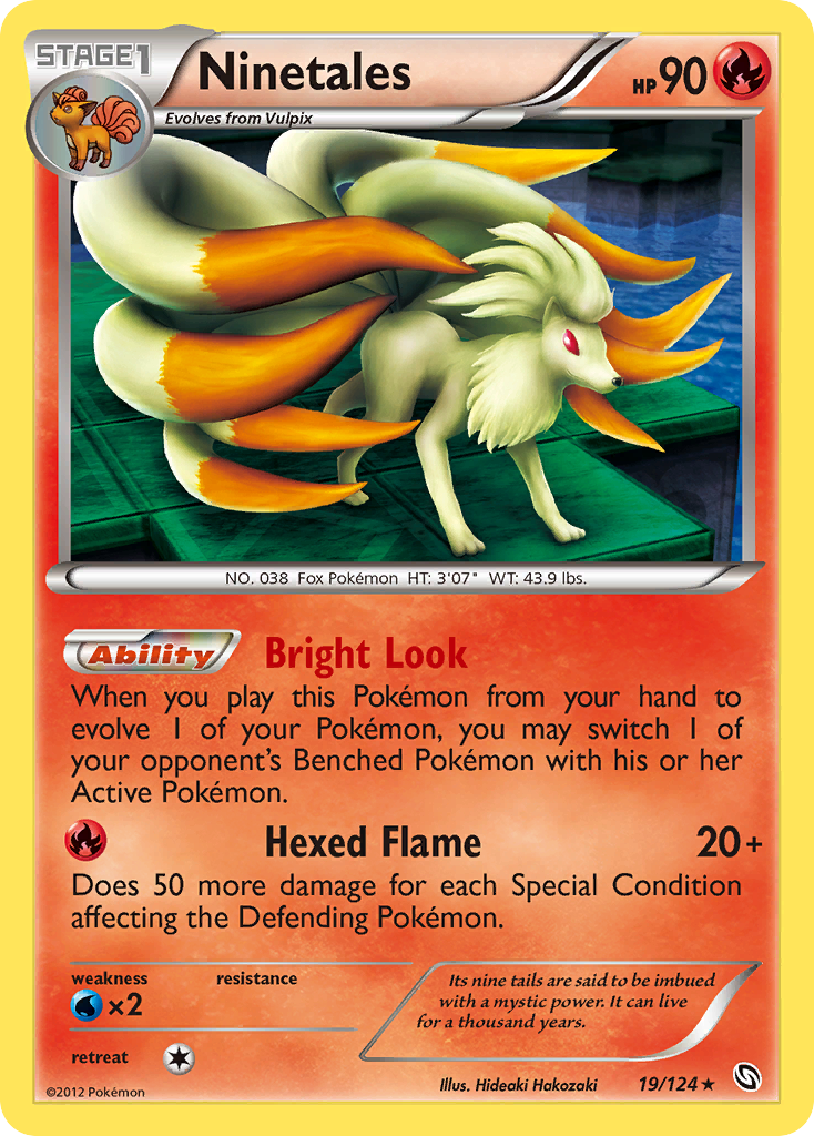 Ninetales (19/124) [Black & White: Dragons Exalted] | Good Games Morley