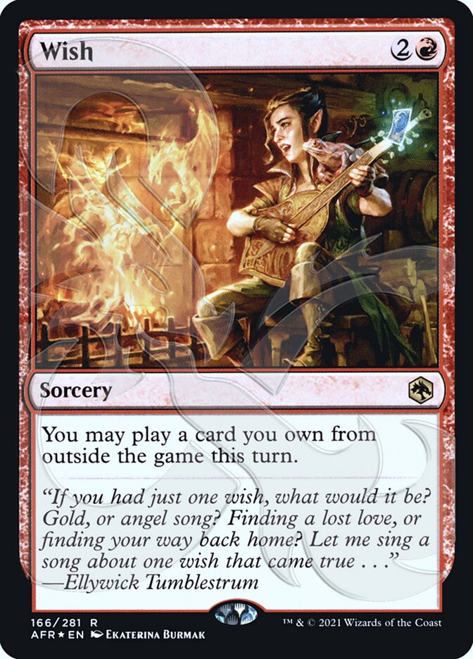 Wish (Ampersand Promo) [Dungeons & Dragons: Adventures in the Forgotten Realms Promos] | Good Games Morley