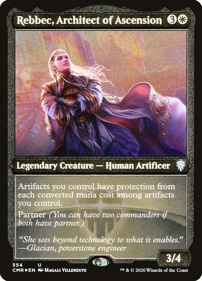 Rebbec, Architect of Ascension (Etched) [Commander Legends] | Good Games Morley