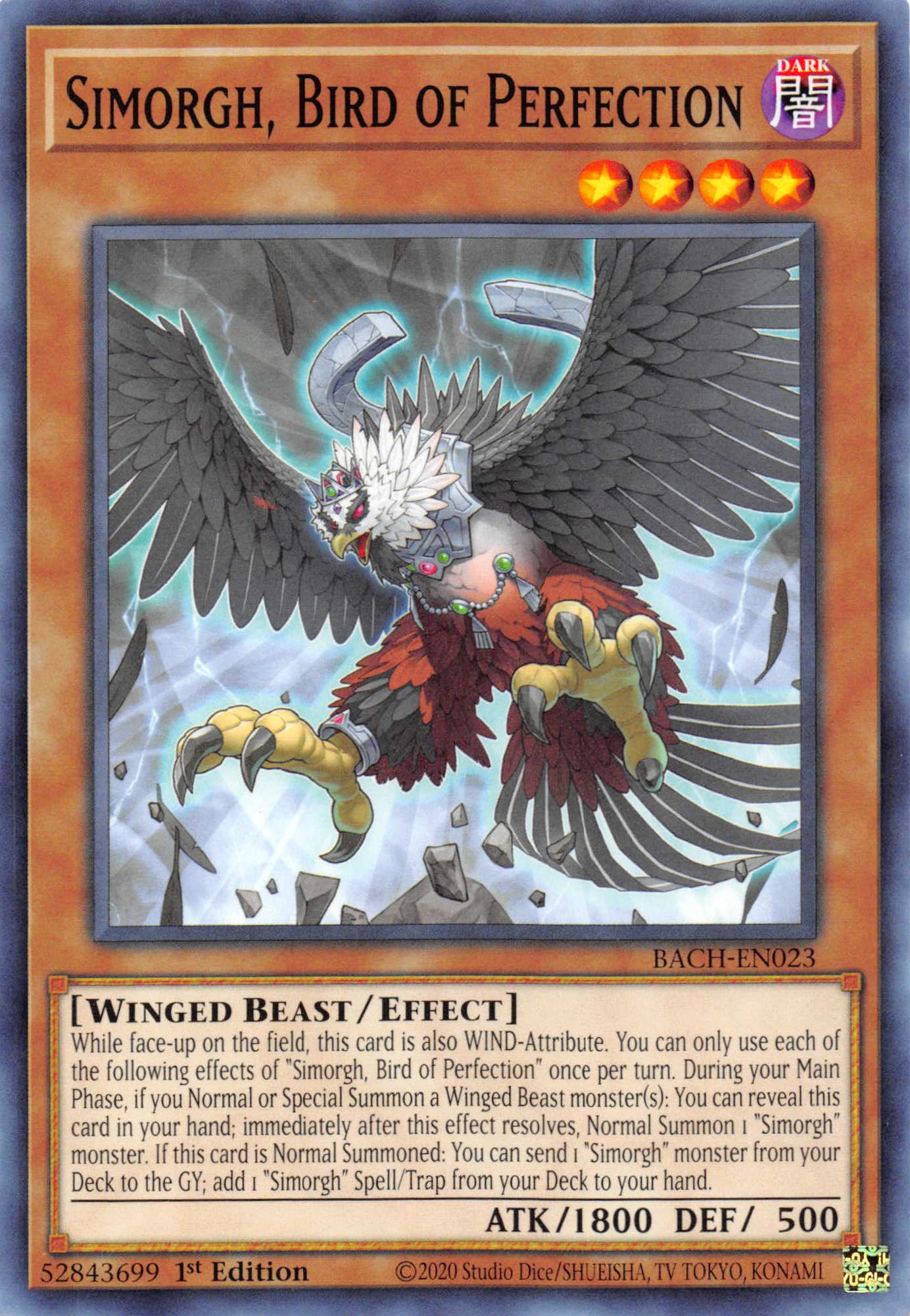 Simorgh, Bird of Perfection [BACH-EN023] Common | Good Games Morley
