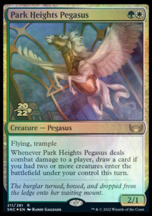 Park Heights Pegasus [Streets of New Capenna Prerelease Promos] | Good Games Morley