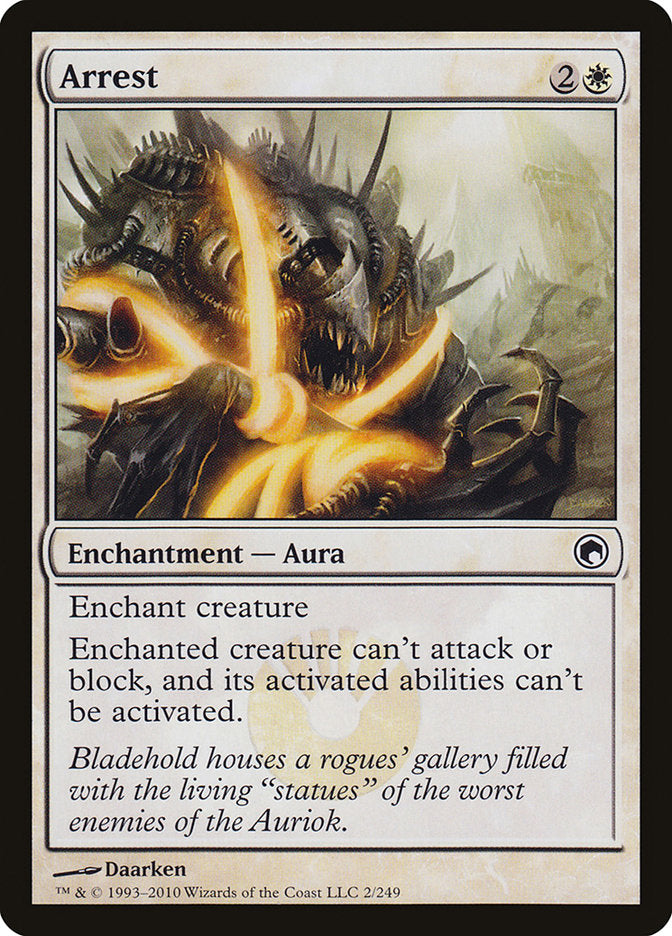 Arrest [Scars of Mirrodin] | Good Games Morley