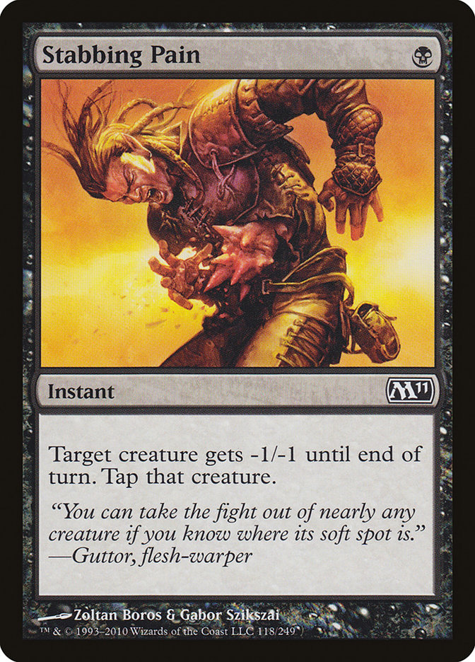 Stabbing Pain [Magic 2011] | Good Games Morley