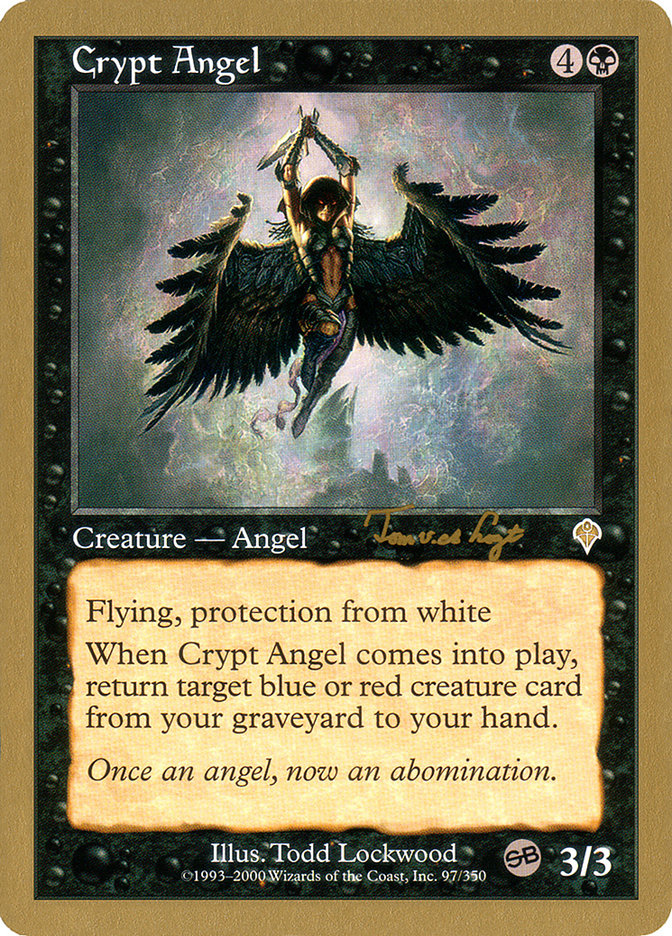 Crypt Angel (Tom van de Logt) (SB) [World Championship Decks 2001] | Good Games Morley
