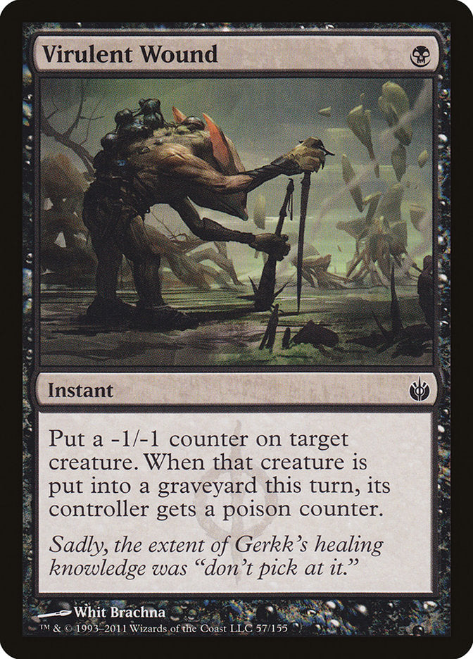 Virulent Wound [Mirrodin Besieged] | Good Games Morley
