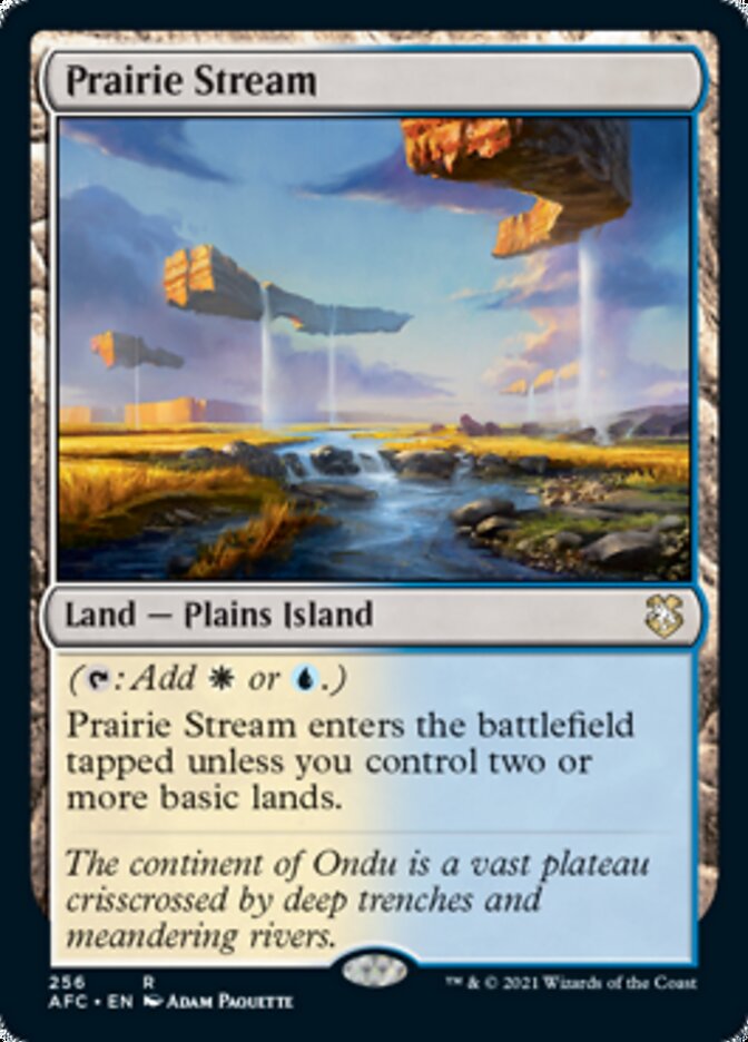 Prairie Stream [Dungeons & Dragons: Adventures in the Forgotten Realms Commander] | Good Games Morley