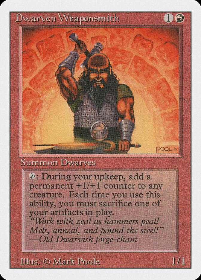 Dwarven Weaponsmith [Revised Edition] | Good Games Morley