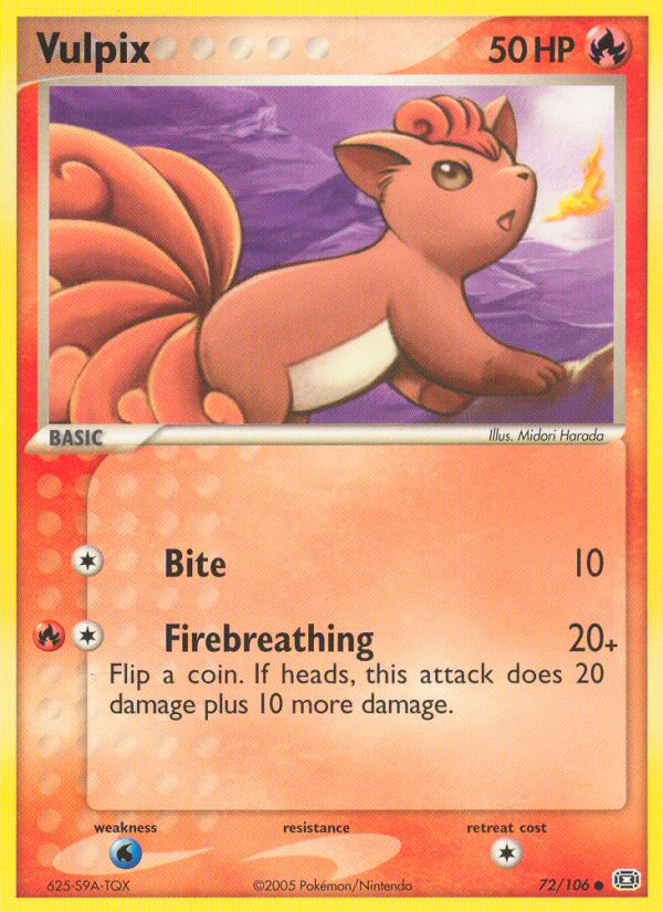 Vulpix (72/106) [EX: Emerald] | Good Games Morley